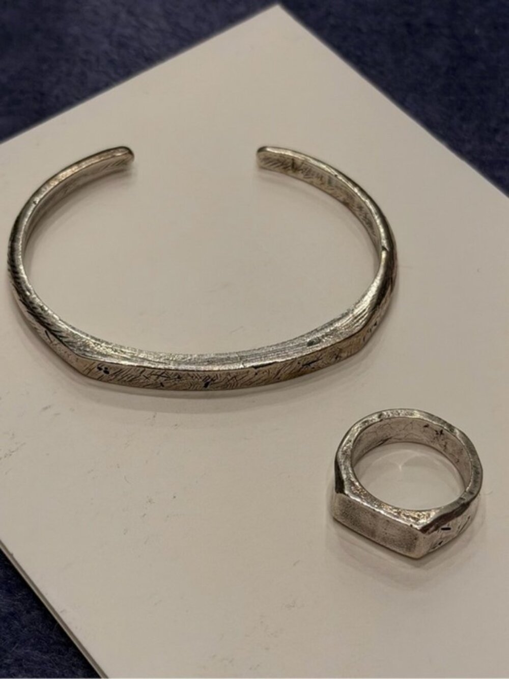 MERCHANTS OF THE SUN Lure Cuff & The Blank II Ring